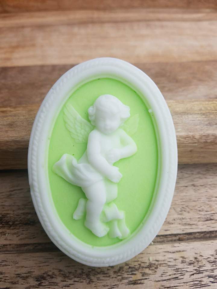 Cameo Angel with Folded Arms